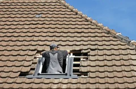 Pose de velux - Dalem